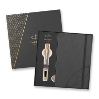 Zápisník a kuličkové pero Parker IM Brushed Metal GT - 1502/3291697