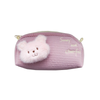 Pouzdro etue OxyKids - plyšový mědvěd - růžový - 6-65526