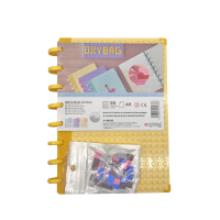 Blok A5 Brick - žlutý - 3-40326