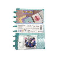 Blok A5 Brick - modrý - 3-40226