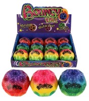 Extrémně skákací míček - duhový - 6 cm - 00800315