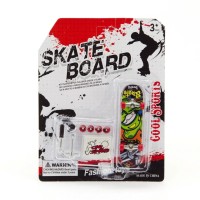 Prstový skateboard - 10 cm - s doplňky - 00312254