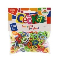 Céčka barevná - 150 ks v sáčku