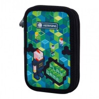 Dvoupatrový penál ASTRABAG - Game - prázdný - AC2 503023017