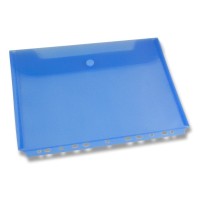 Desky s drukem FolderMate A4 - s chlopní - modrá - 1309/3006200