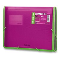 Desky na dokumenty Pop Gear Plus A4 - 13 kapes - fialová - 1314/1102500