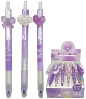 Gumovací propiska - Purple Dream - PK33-8