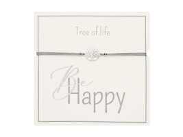 Gifty - Náramek pro štěstí - Tree of Life - stříbrný - 1042773