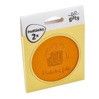 Gifty - Podtácky s hláškou - Pivo - 2 ks - 1042603