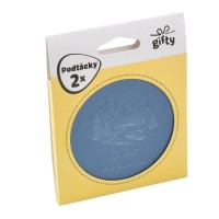 Gifty - Podtácky s hláškou - Dobrodružství - 2 ks - 1042606
