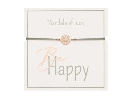 Gifty - Náramek pro štěstí - Mandala of Luck - růž. zlatý - 1042780