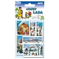 Vánoční jmenovky na dárky - Josef Lada - 6 ks - 1240542