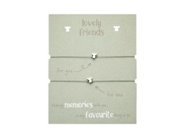 Gifty - Lovely Friends náramek - Angel - stříbrný - 1042795