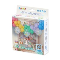 Balónková girlanda - makronkový mix - 65 ks - 031317