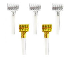 Papírové frkačky - holografické - 5 ks - PZ-THZS