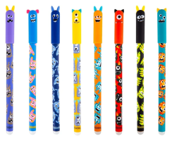 Gumovací pero Colorino - Monsters - 01584PTR