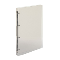 Pořadač A5 - 4 kroužky - průhledný - Lines kouřová - 2-245