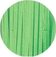 Plyšové drátky ALIGA - světle zelené - 40 ks -  DPK-06