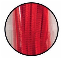 Plyšové drátky ALIGA - červené - 40 ks -  DPK-11