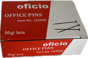 Špendlíky poniklované - 50 g - 0144