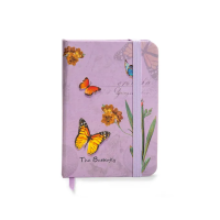 Zápisník s barevnou ořízkou 7,5 x 10,5 cm - 1404-0005