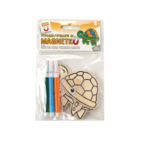 Kreativní tvoření - vybarvi si magnetku - Želva - 1926-0011