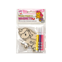 Kreativní tvoření - vybarvi si magnetku - Jednorožec III - 1926-0016