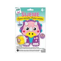 Kreativní tvoření - šijeme plstěné zvířátko - Dinosaurus - 1911-0022