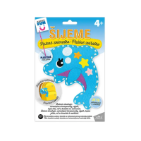 Kreativní tvoření - šijeme plstěné zvířátko - Delfín - 1911-0020