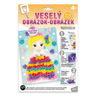 Kreativní tvoření - veselý obrázek - Princezna - 1932-0001