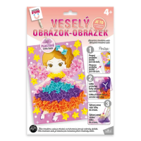 Kreativní tvoření - veselý obrázek - Víla - 1932-0004