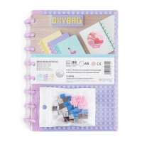 Blok A5 Brick - fialový - 3-40126 