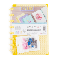 Blok A5 Brick - žlutý - 3-40326