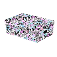 Krabice lamino velká - Funny Girl - 35,5 x 24 x 16 cm - 7-06526