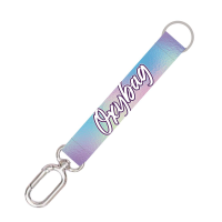 Krátká klíčenka s karabinkou - Holographic - 6-72226











