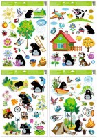 Okenní fólie - Krtek - 30 x 50 cm - 6795