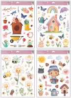 Okenní fólie - Zahrada - 30 x 42 cm - 6791