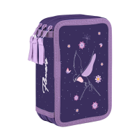 Třípatrový školní penál PREMIUM LIGHT - Flowers - 3-13026