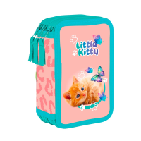 Třípatrový školní penál PREMIUM LIGHT - Kočka - 1-60226