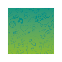 Ubrus do výtvarné výchovy - OMBRE boy - 7-50126







