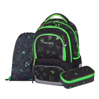 Školní set 3dílný OXY NEXT - Green Cubes - 0-116026













