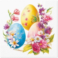 Velikonoční ubrousky PAW Dekor L - Egg Bouquet - SDL146700