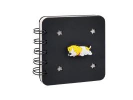 Gifty - Silikonový bloček s pinem - černý - 7510205