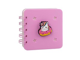 Gifty - Silikonový bloček s pinem - růžový - 7510206