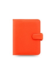 Diář Filofax Saffiano - kapesní - bright orange - 022593