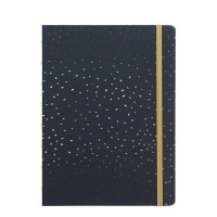 Filofax Notebook Confetti - A5 - Charcoal - 115117