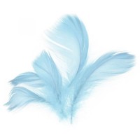 Peří - sv. modré - 10 g - 229014