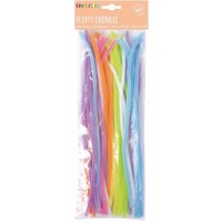 Chlupaté modelovací drátky - pastelové - 30 cm - 50 ks -  2472345