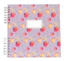 Fotoalbum/památník - 20 listů - lila - 8646(AST)-BLO/L