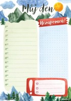 Denní plánovač A5 - Hory - 
BBL03-2







